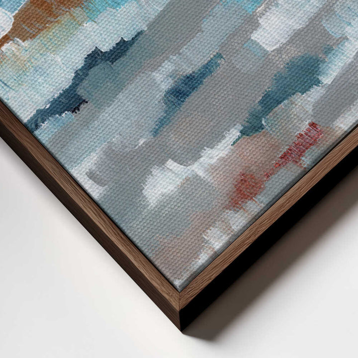 "Abstract Coastal Horizon" by Nikita Jariwala — Coastal Wall Art