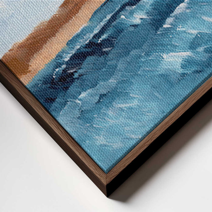 "Flowing River Landscape" by Nikita Jariwala — Coastal Wall Art