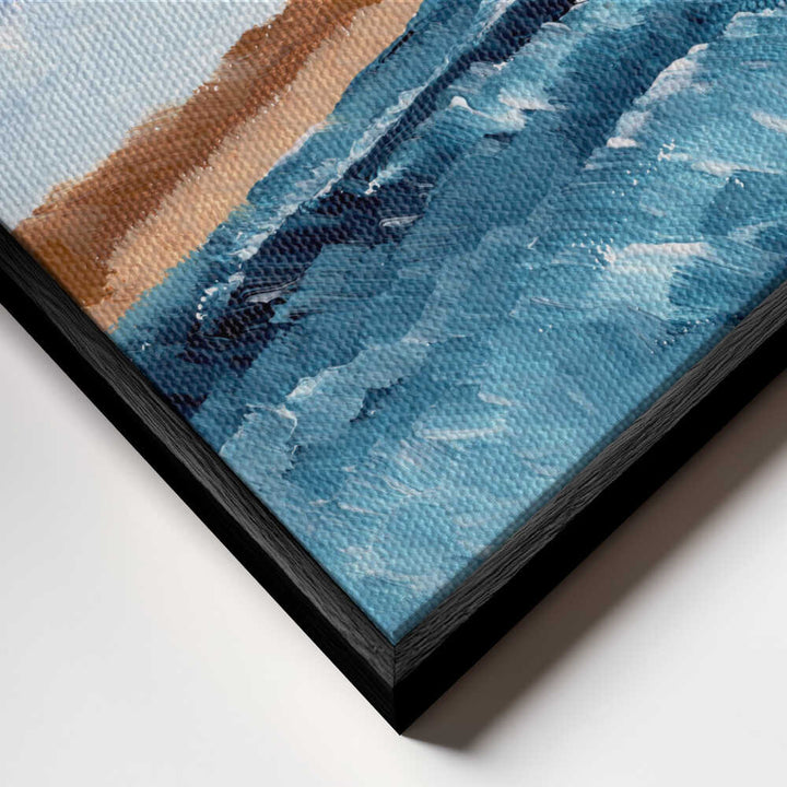 "Flowing River Landscape" by Nikita Jariwala — Coastal Wall Art