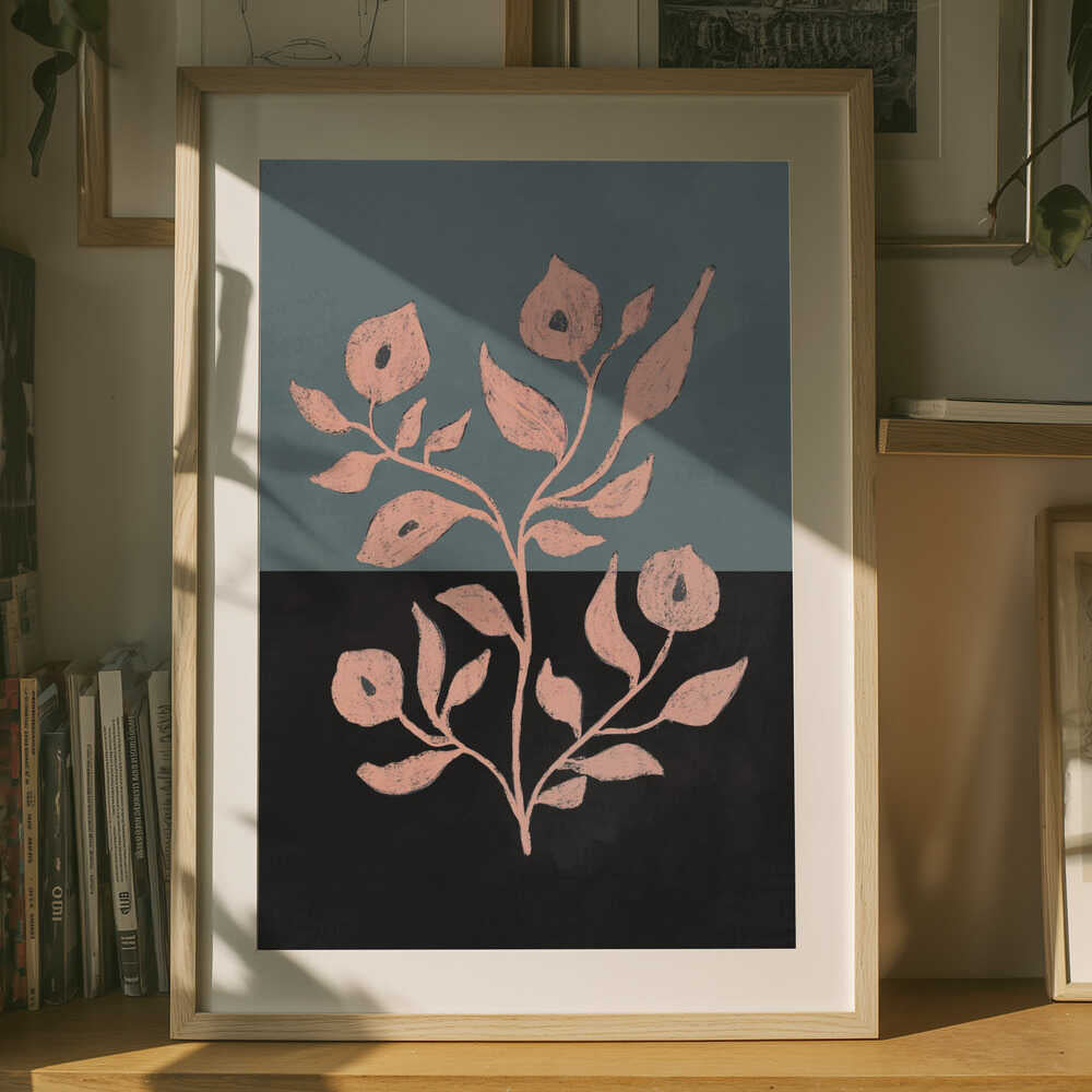 Blush Flora Contrast