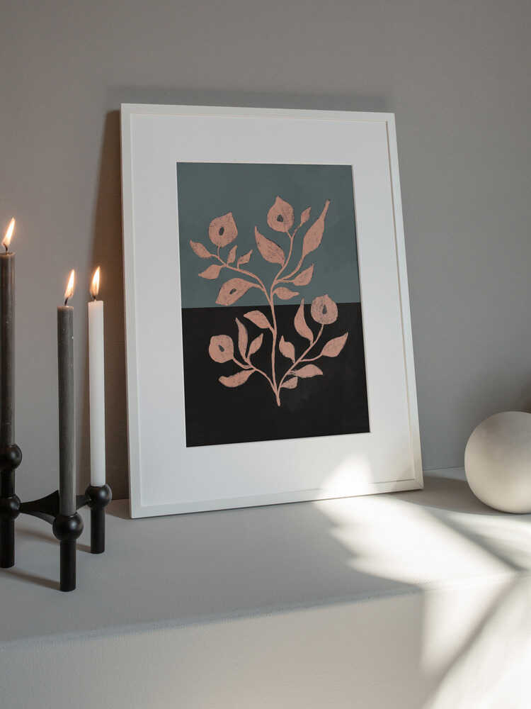 Blush Flora Contrast