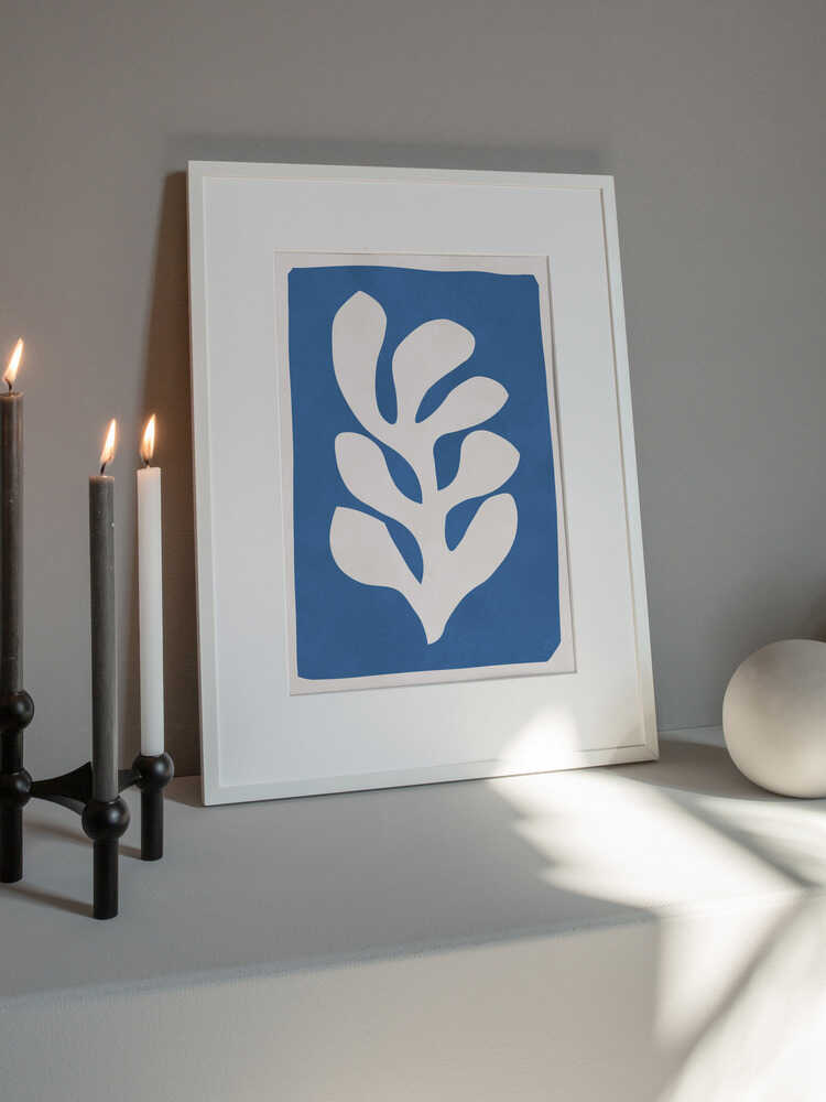 Blue Organic Plant