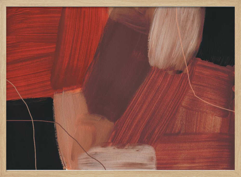 Abstract Brush Strokes