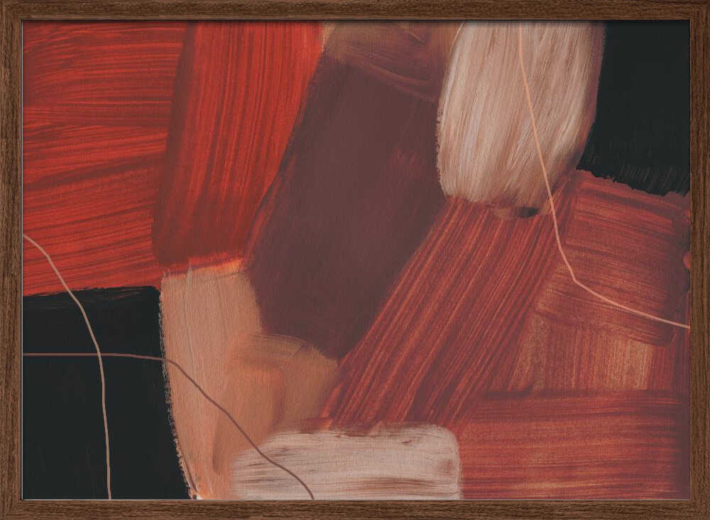 Abstract Brush Strokes