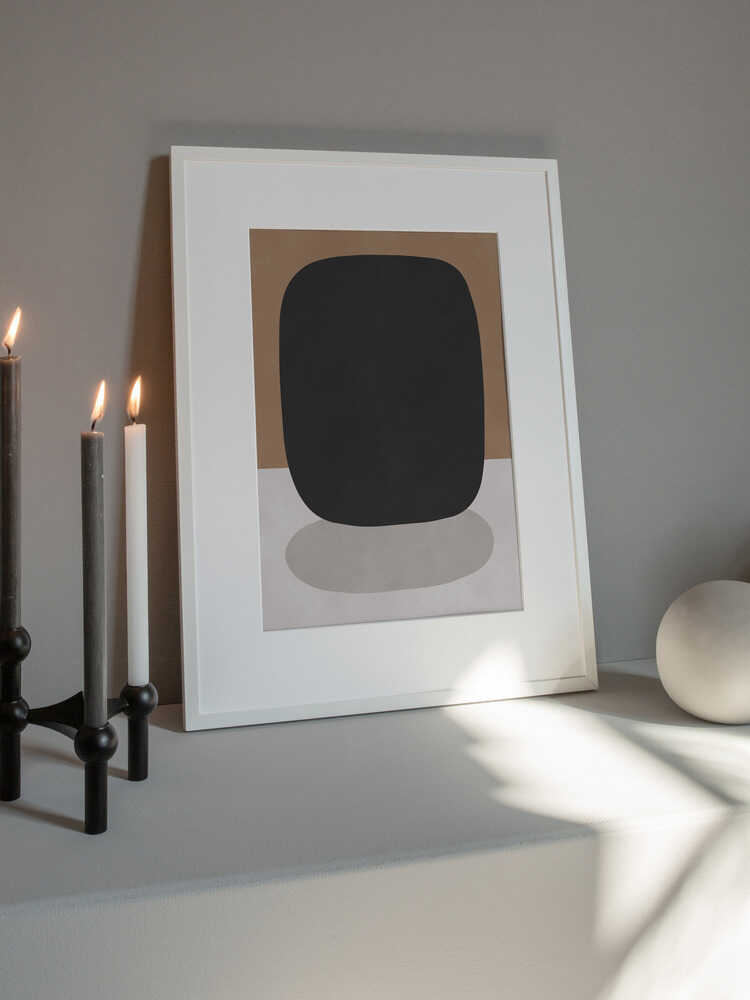 Dark Organic Shape