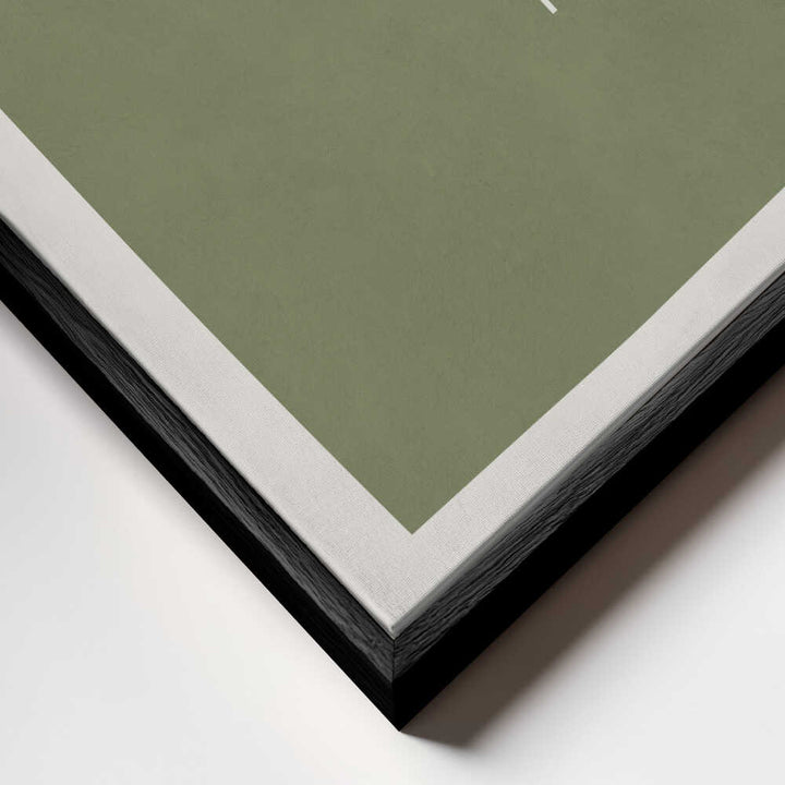 Green Minimalist Abstract