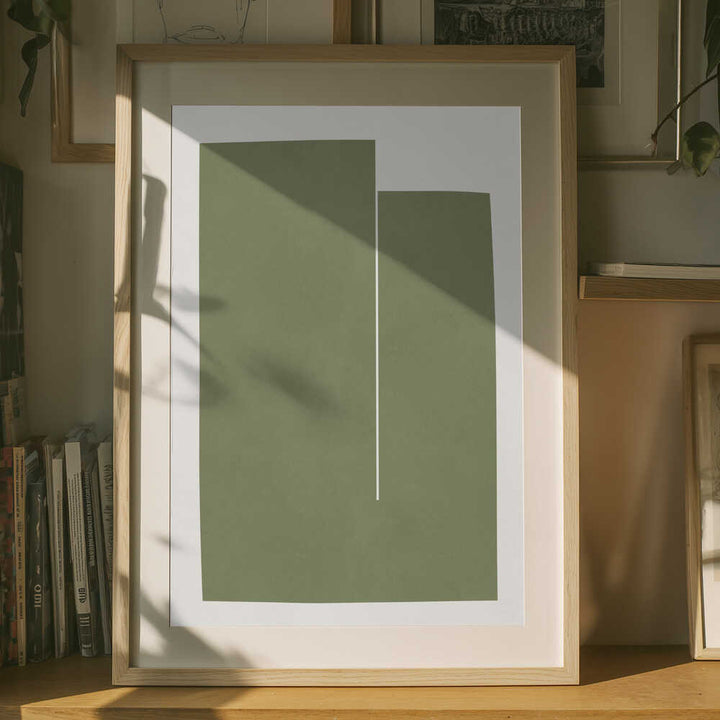 Green Minimalist Abstract