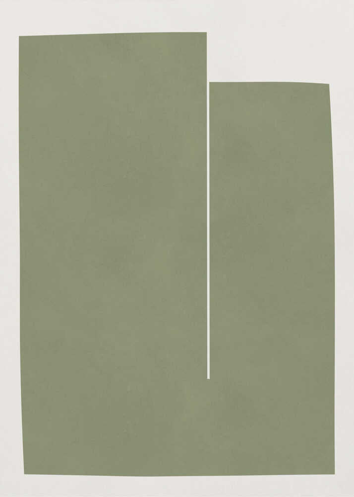 Green Minimalist Abstract