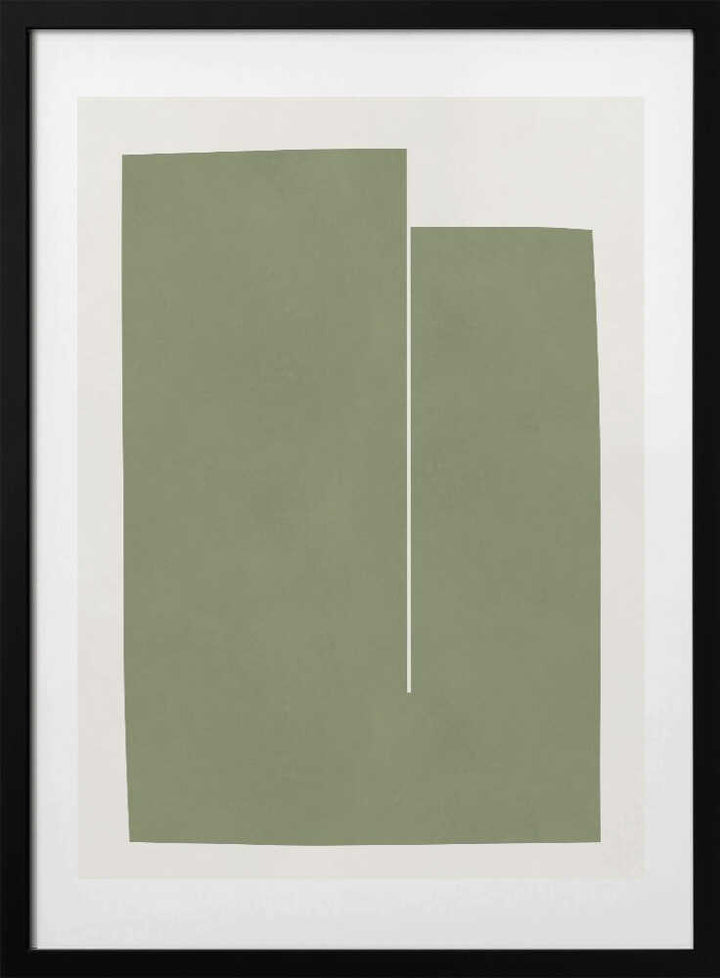 Green Minimalist Abstract