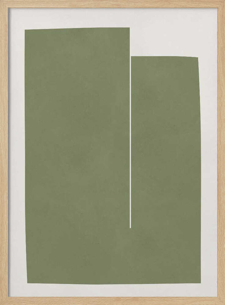 Green Minimalist Abstract