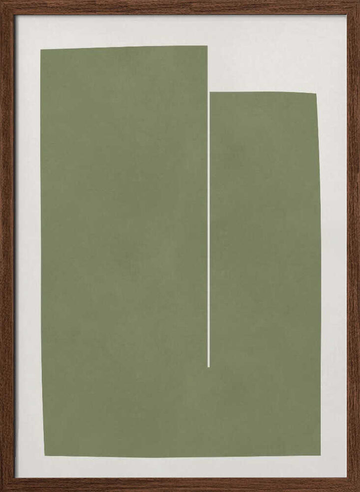 Green Minimalist Abstract
