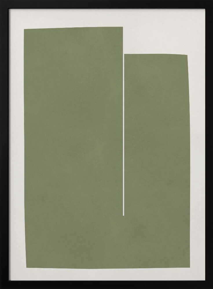 Green Minimalist Abstract