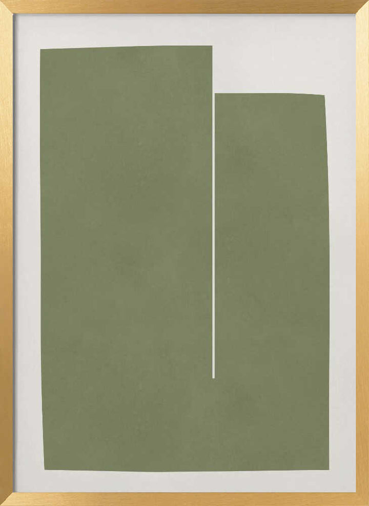 Green Minimalist Abstract