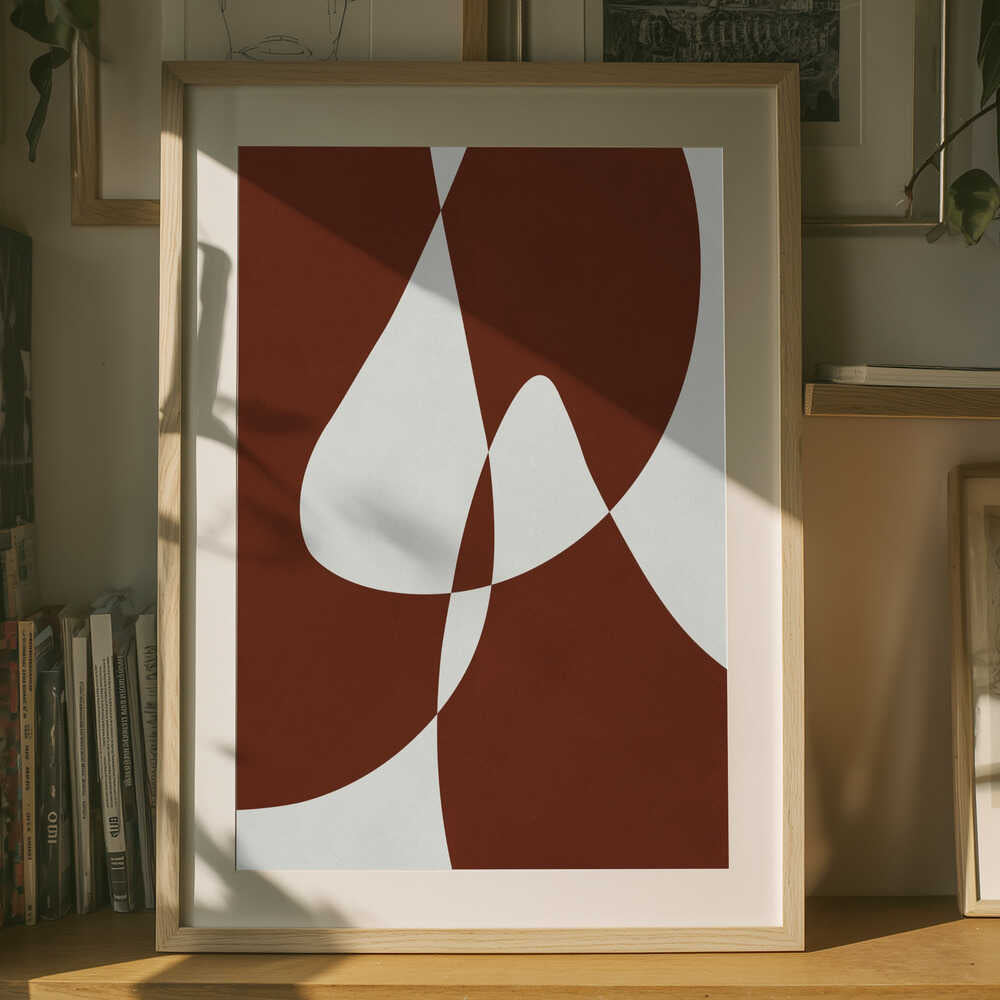 Abstract Terracotta Shapes