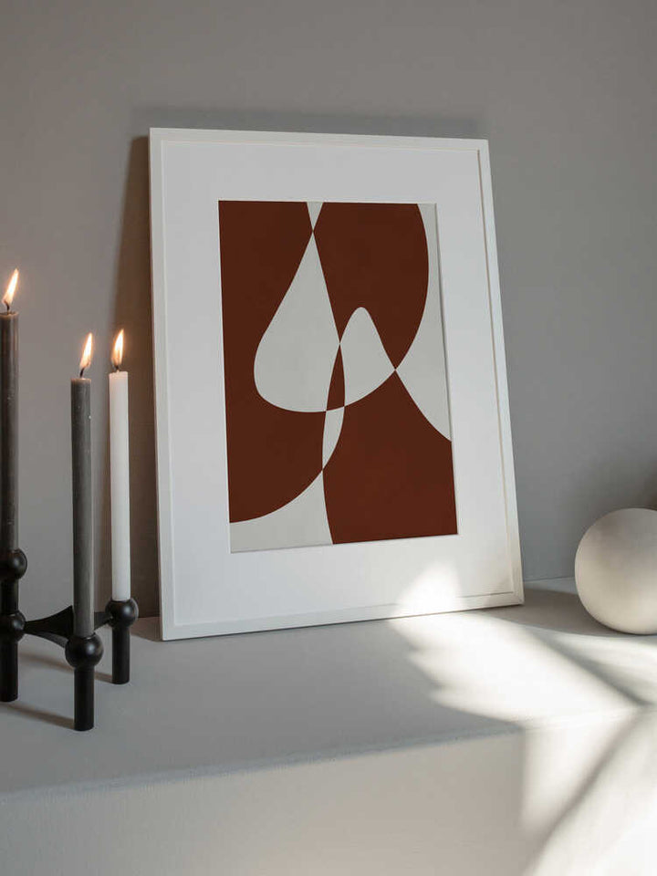 Abstract Terracotta Shapes