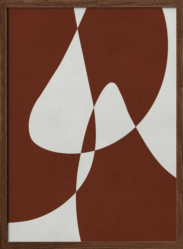 Abstract Terracotta Shapes