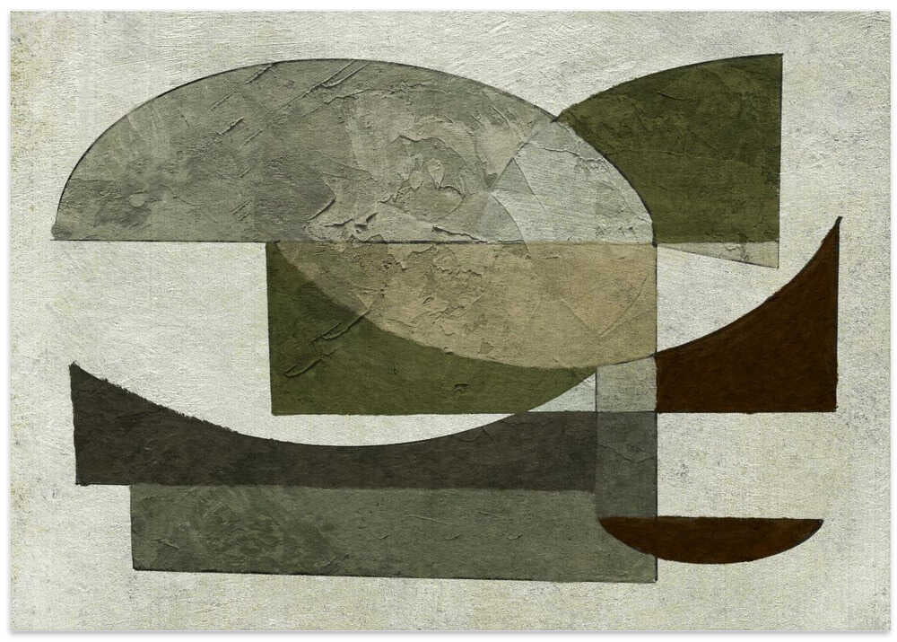 "Shaped" by Dan Hobday — Abstract Wall Art