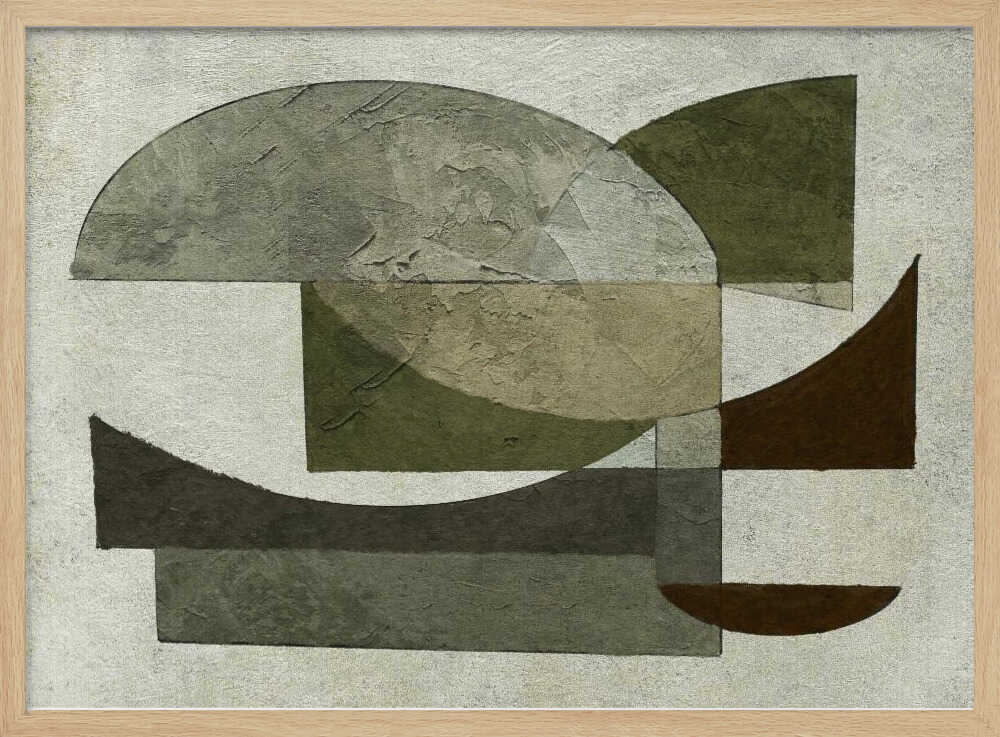 "Shaped" by Dan Hobday — Abstract Wall Art