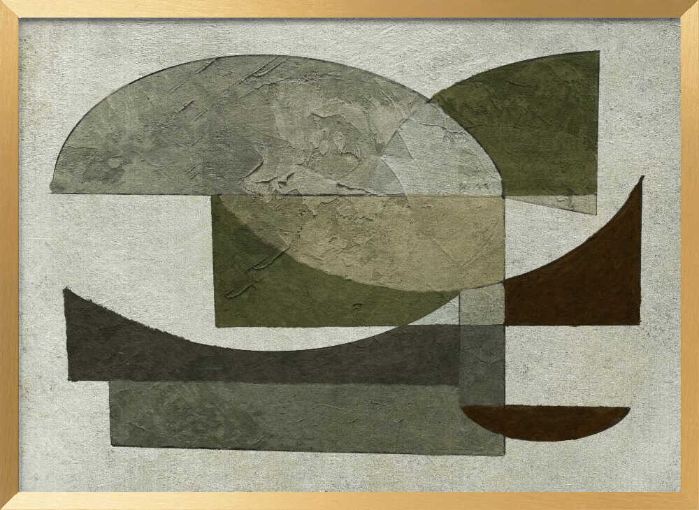 "Shaped" by Dan Hobday — Abstract Wall Art