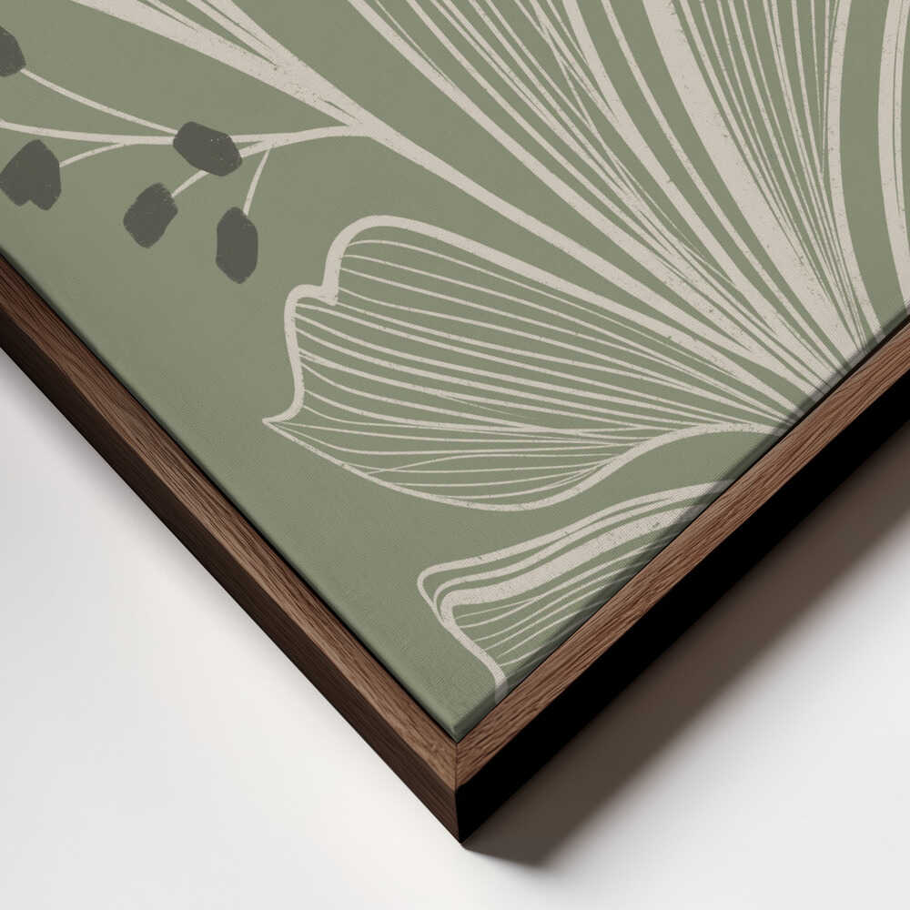 "Elegant Botanical Leaves" by Nikita Jariwala — Botanical Wall Art