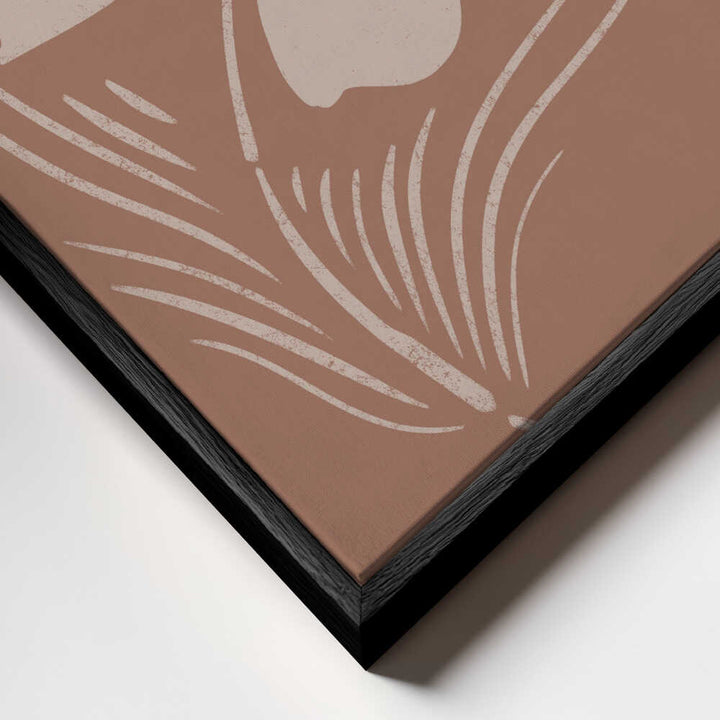 "Earthy Boho Bloom" by Nikita Jariwala — Botanical Wall Art