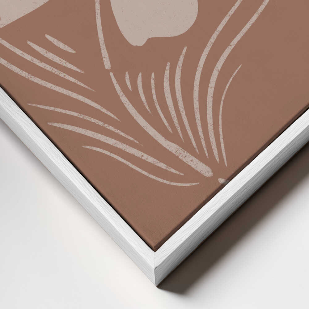 "Earthy Boho Bloom" by Nikita Jariwala — Botanical Wall Art