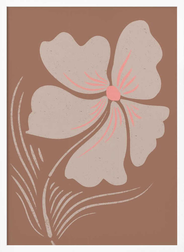 "Earthy Boho Bloom" by Nikita Jariwala — Botanical Wall Art