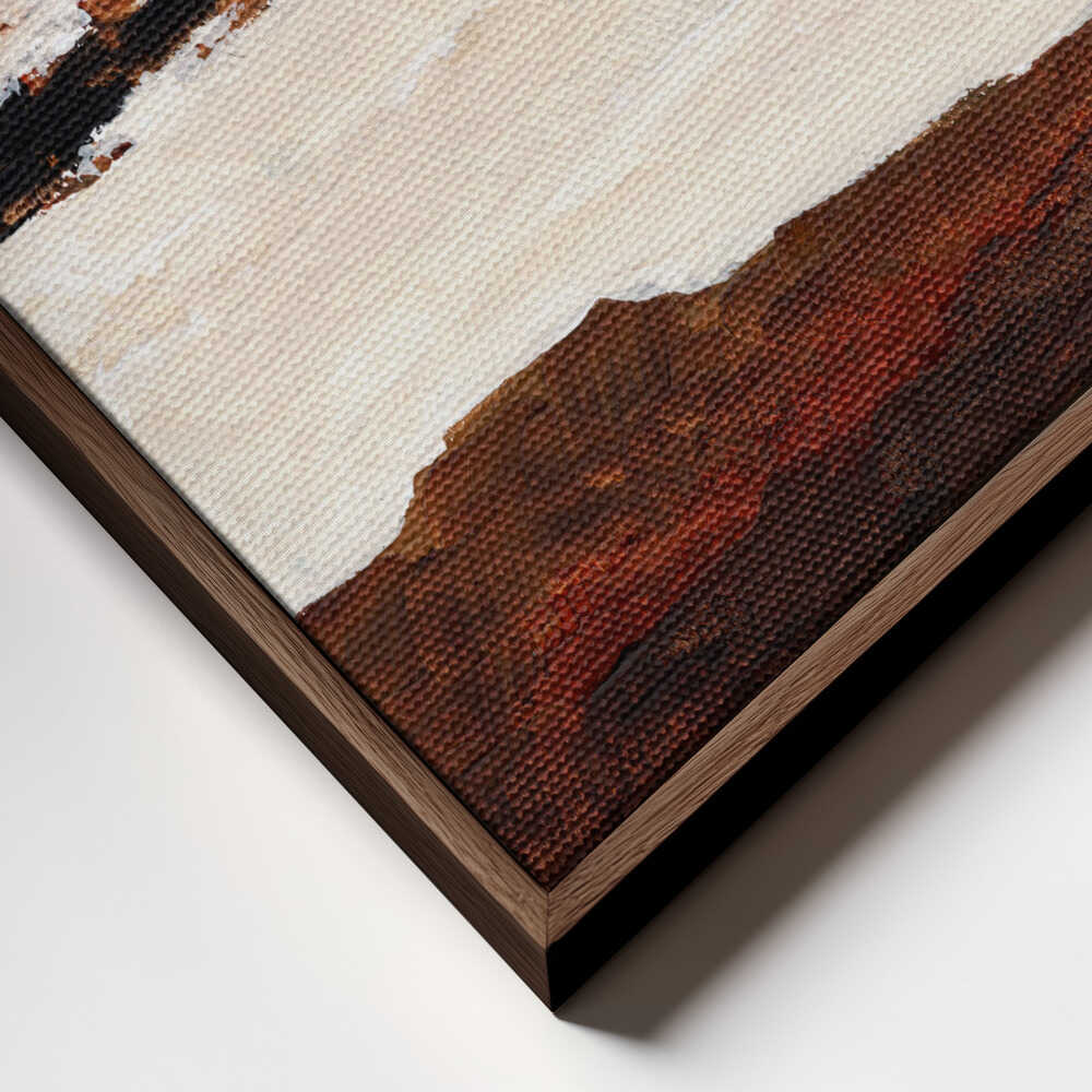 "Abstract Snow Landscape" by Nikita Jariwala — Landscape Wall Art