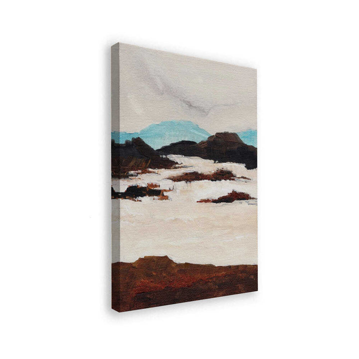 "Abstract Snow Landscape" by Nikita Jariwala — Landscape Wall Art
