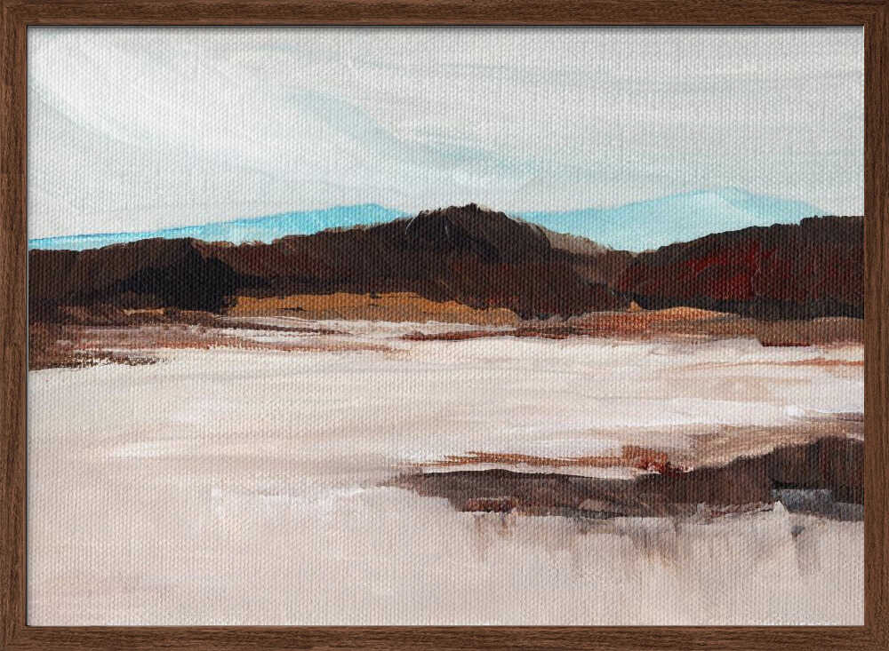 "Muted Mountain Landscape No. 2" by Nikita Jariwala — Landscape Wall Art