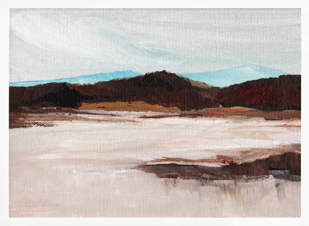 "Muted Mountain Landscape No. 2" by Nikita Jariwala — Landscape Wall Art