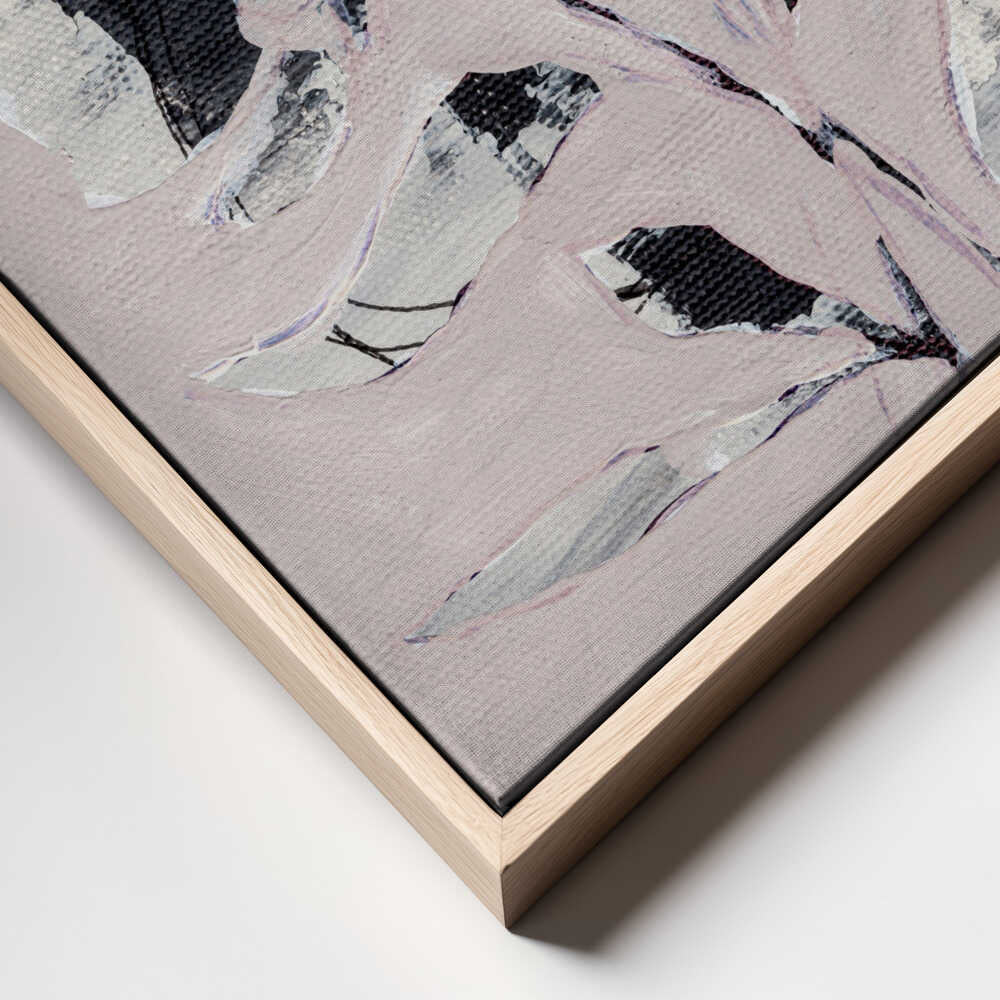 "Modern Pink Floral" by Nikita Jariwala — Botanical Wall Art