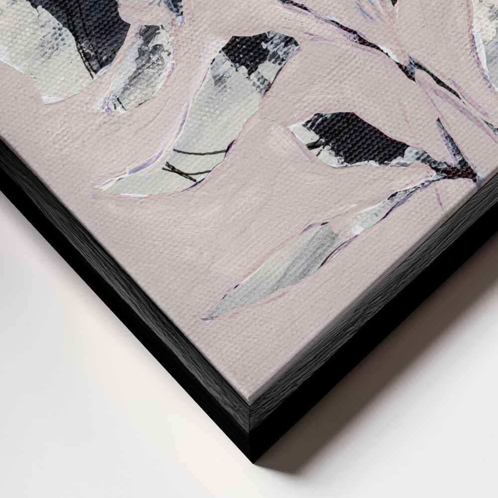 "Modern Pink Floral" by Nikita Jariwala — Botanical Wall Art
