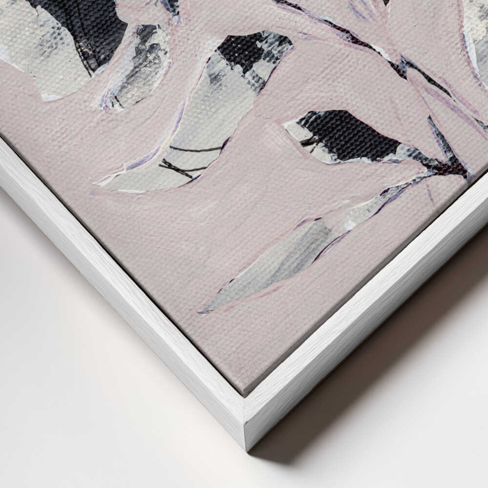 "Modern Pink Floral" by Nikita Jariwala — Botanical Wall Art