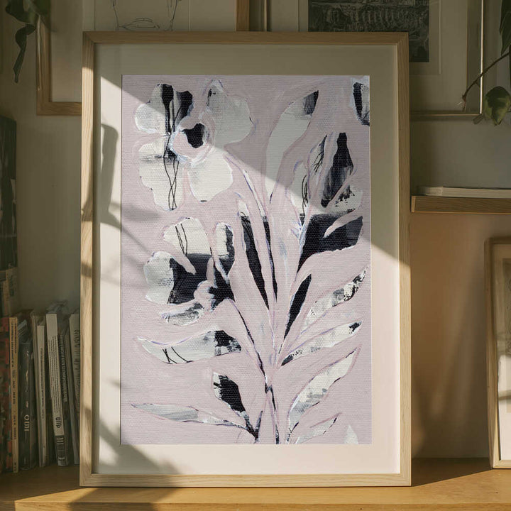 "Modern Pink Floral" by Nikita Jariwala — Botanical Wall Art