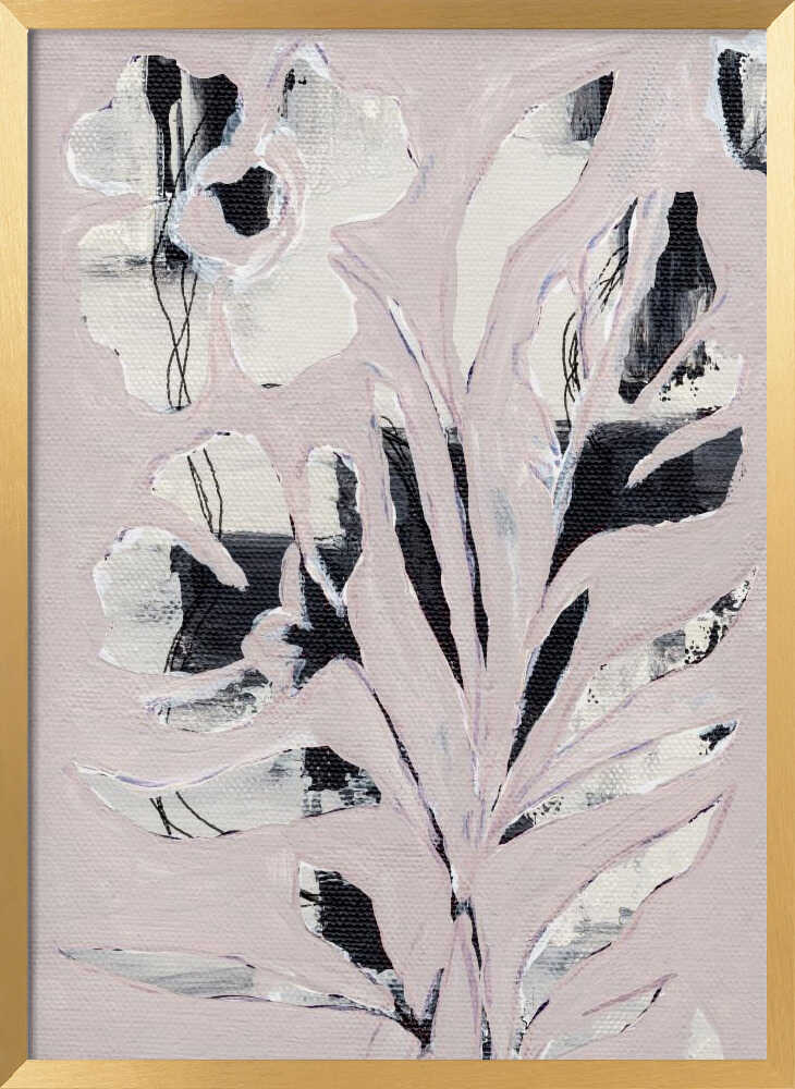 "Modern Pink Floral" by Nikita Jariwala — Botanical Wall Art
