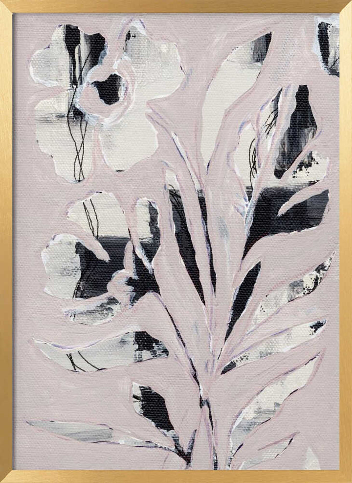 "Modern Pink Floral" by Nikita Jariwala — Botanical Wall Art