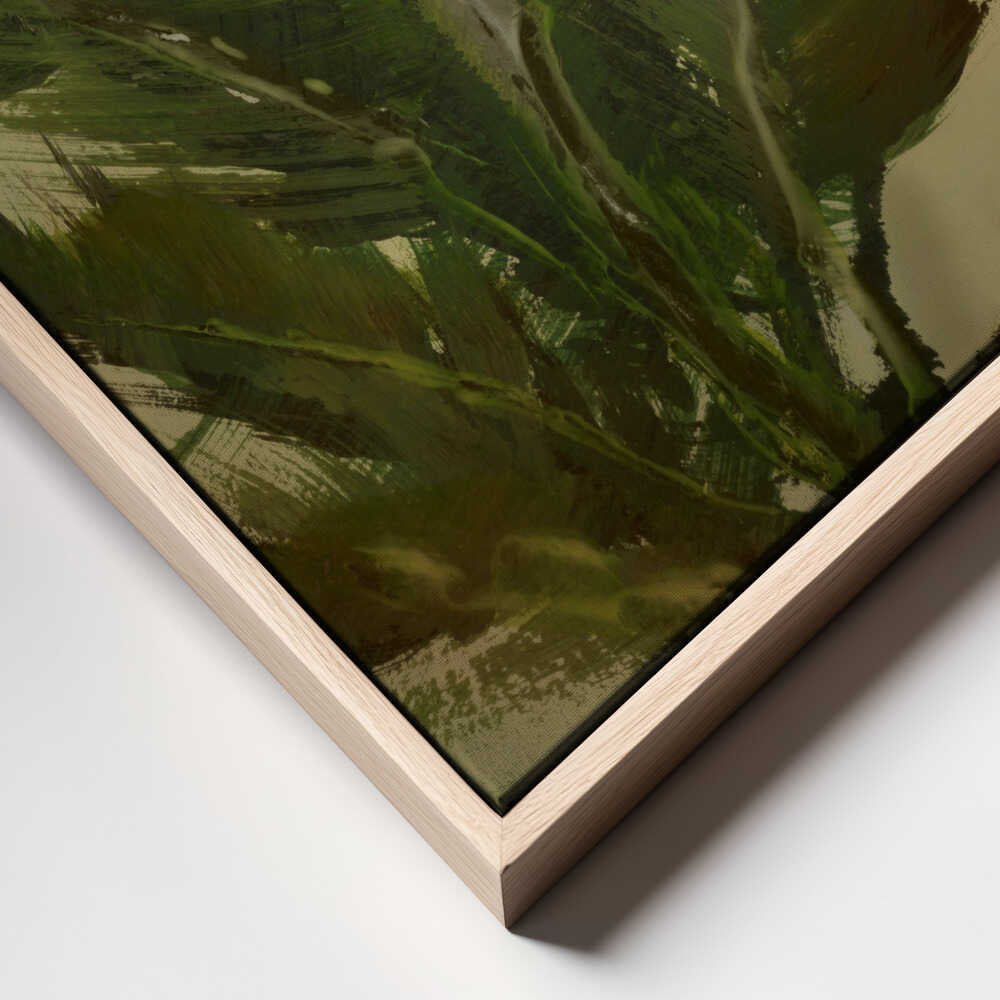 "Verdant Strokes" by Dan Hobday — Botanical Wall Art