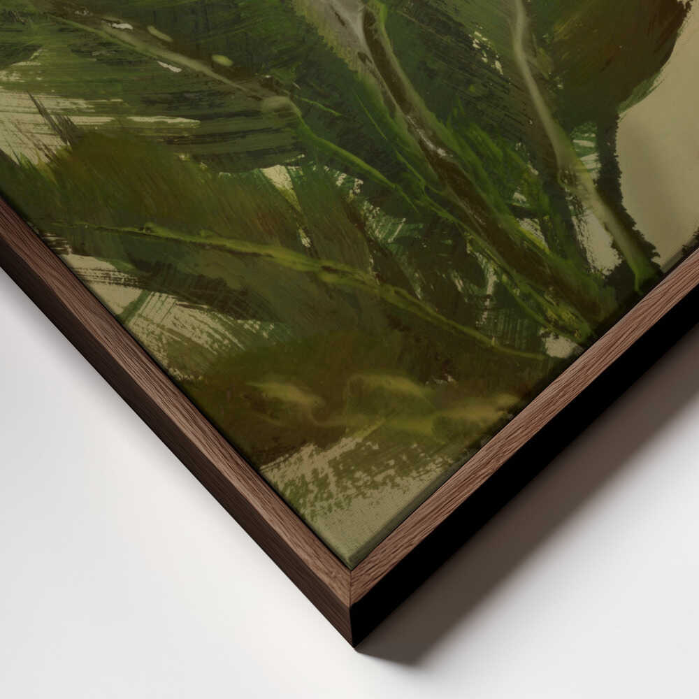 "Verdant Strokes" by Dan Hobday — Botanical Wall Art