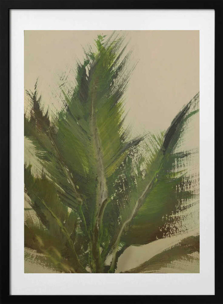 "Verdant Strokes" by Dan Hobday — Botanical Wall Art