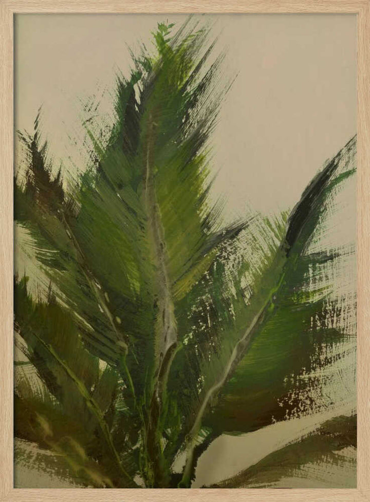 "Verdant Strokes" by Dan Hobday — Botanical Wall Art