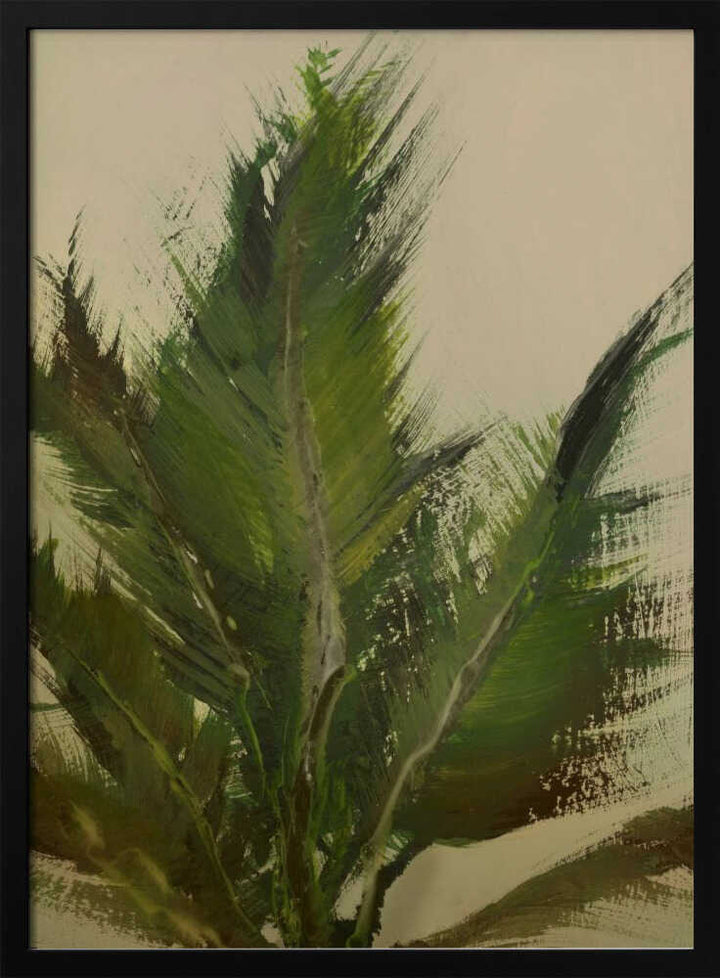 "Verdant Strokes" by Dan Hobday — Botanical Wall Art