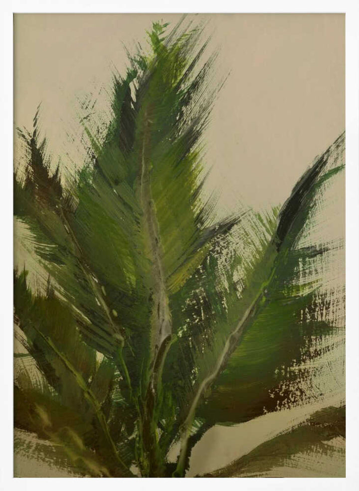 "Verdant Strokes" by Dan Hobday — Botanical Wall Art