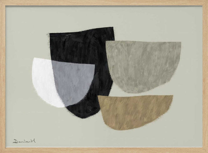 "Tasses" by Dan Hobday — Abstract Wall Art