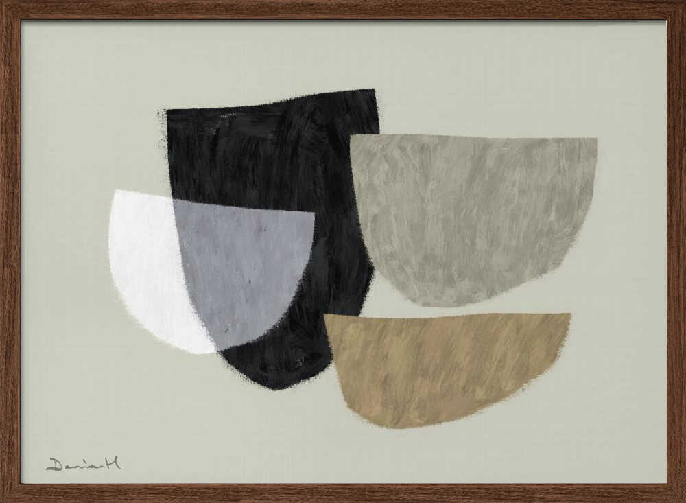 "Tasses" by Dan Hobday — Abstract Wall Art