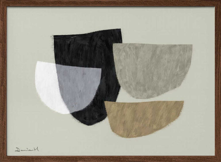"Tasses" by Dan Hobday — Abstract Wall Art