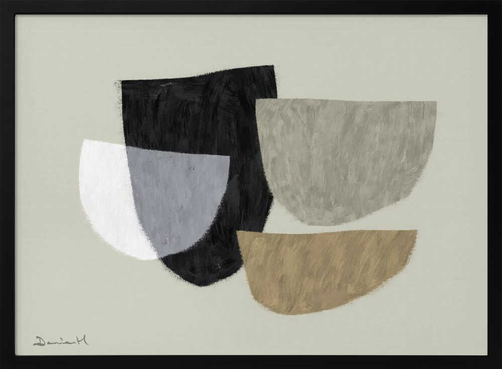 "Tasses" by Dan Hobday — Abstract Wall Art