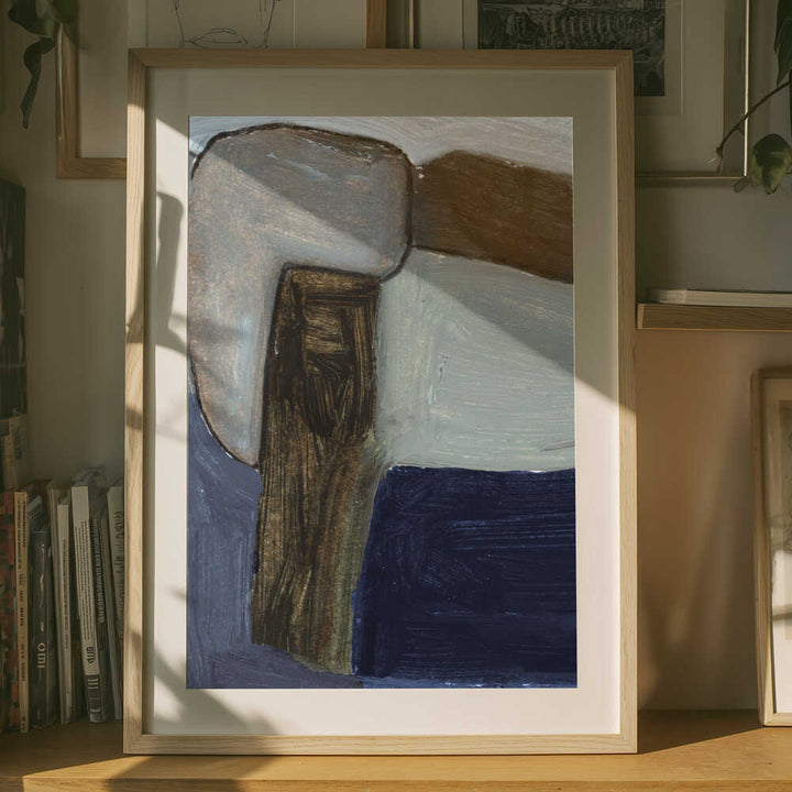 "Pieces" by Dan Hobday — Abstract Wall Art