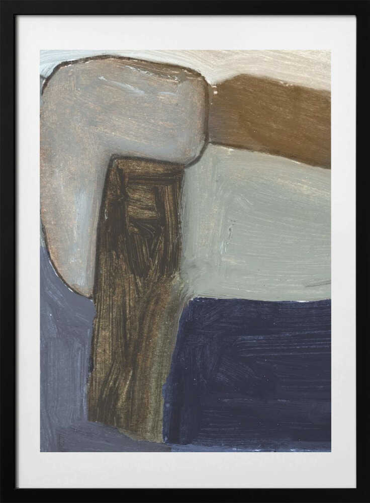 "Pieces" by Dan Hobday — Abstract Wall Art