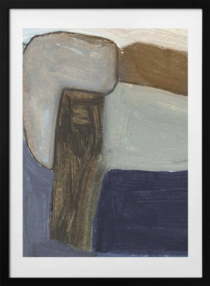 "Pieces" by Dan Hobday — Abstract Wall Art